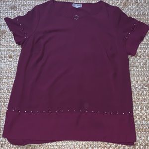 Short sleeve blouse